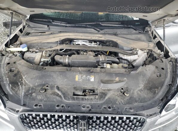5LM5J9XC1MGL04449 2021 LINCOLN AVIATOR Silver Vista del compartimento del motor