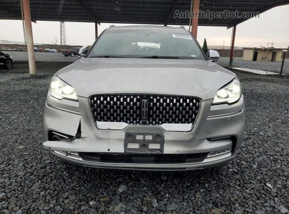 5LM5J9XC1MGL04449 2021 LINCOLN AVIATOR Silver Vista frontal