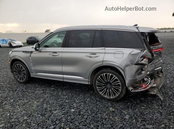 5LM5J9XC1MGL04449 2021 LINCOLN AVIATOR Silver Trasero izquierdo