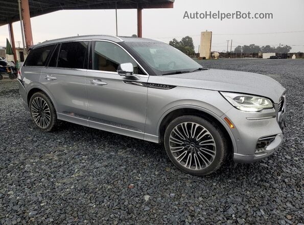 5LM5J9XC1MGL04449 2021 LINCOLN AVIATOR Silver Delantero derecho