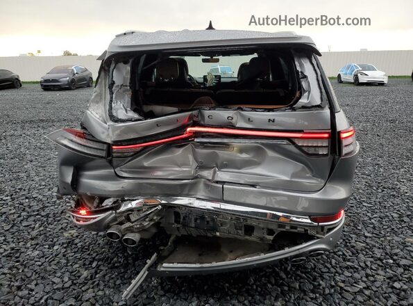 5LM5J9XC1MGL04449 2021 LINCOLN AVIATOR Silver Vista trasera