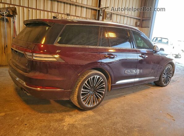 5LM5J9XC2MGL06033 2021 LINCOLN AVIATOR Burgundy Հետևի աջ