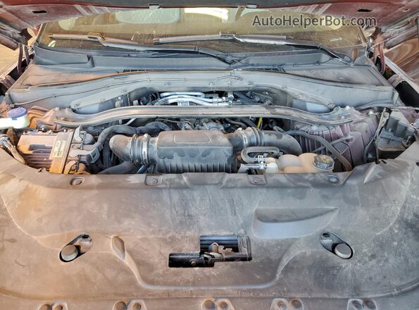 5LM5J9XC2MGL06033 2021 LINCOLN AVIATOR Burgundy Շարժիչի բաժամունքի տեսք