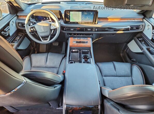 5LM5J9XC9SGL02509 2025 LINCOLN AVIATOR Gray წინა პანელის ხედი