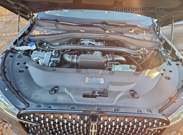 5LM5J9XC9SGL02509 2025 LINCOLN AVIATOR Gray ძრავის განყოფილების ხედი