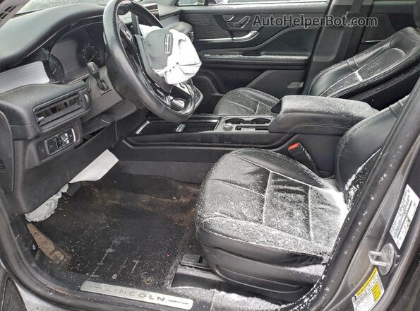 5LMCJ1D92NUL28313 2022 LINCOLN CORSAIR Gray Vista interior delantera