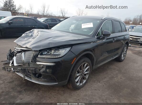5LMCJ1D95MUL02772 2021 LINCOLN CORSAIR Black Przód lewy