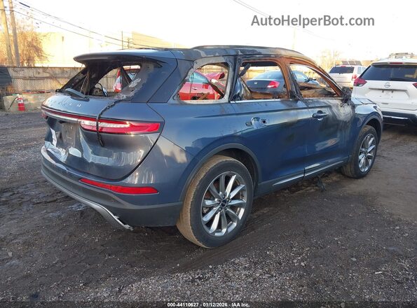 5LMCJ1D97NUL30462 2022 LINCOLN CORSAIR Blue Trasero derecho