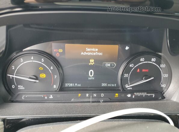 5LMCJ1D99NUL01898 2022 LINCOLN CORSAIR Beige Widok zestawu wskaźników