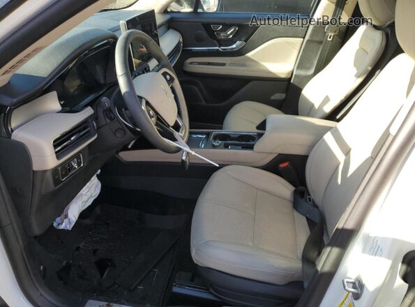 5LMCJ1DA3SUL13194 2025 LINCOLN CORSAIR White Widok wnętrza z przodu