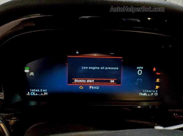 5LMCJ1DA6RUL08582 2024 LINCOLN CORSAIR Gray Instrument cluster view
