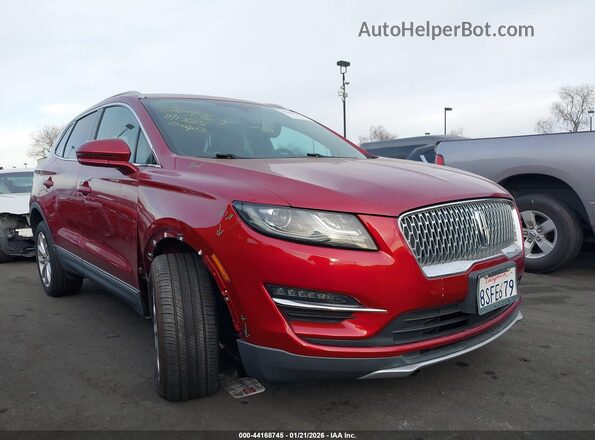 5LMCJ2C9XKUL50918 2019 LINCOLN MKC Red Вид спереду
