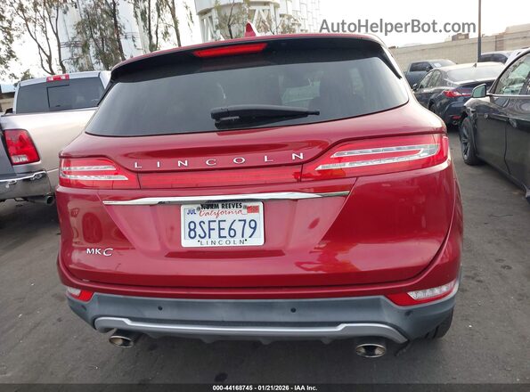 5LMCJ2C9XKUL50918 2019 LINCOLN MKC Red 