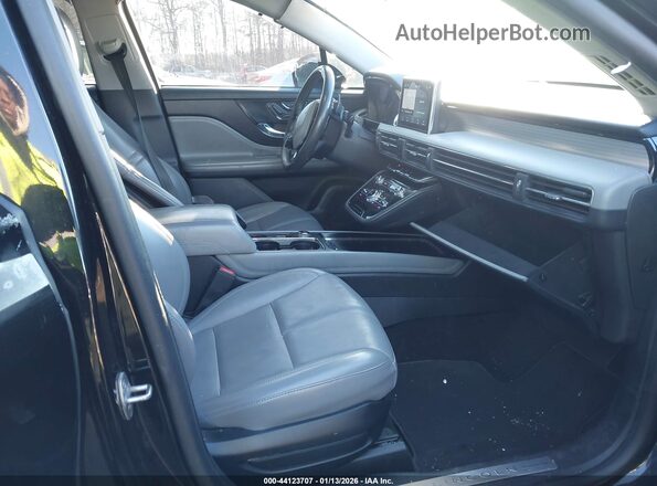 5LMCJ2D92NUL06298 2022 LINCOLN CORSAIR Black Widok wnętrza z przodu