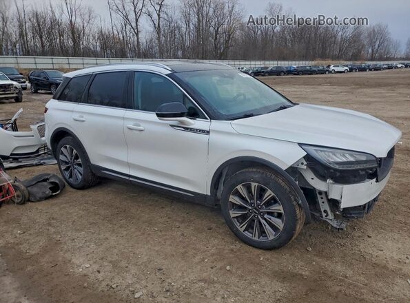 5LMCJ2D96LUL12277 2020 LINCOLN CORSAIR White Delantero derecho