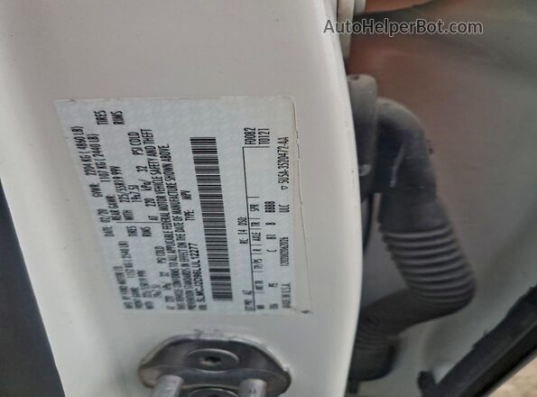 5LMCJ2D96LUL12277 2020 LINCOLN CORSAIR White Vista de la etiqueta del VIN