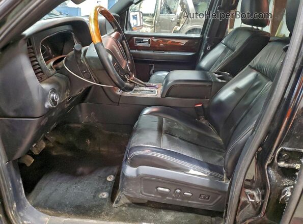 5LMJJ2JT2HEL01088 2017 LINCOLN NAVIGATOR Black Вид салону спереду