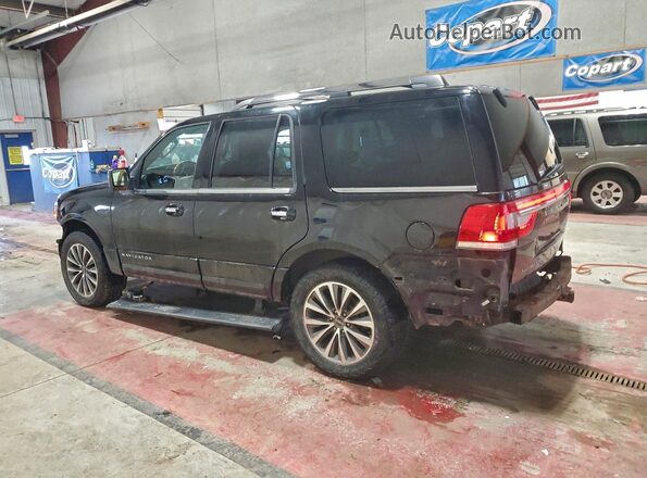 5LMJJ2JT2HEL01088 2017 LINCOLN NAVIGATOR Black Задня ліва чверть