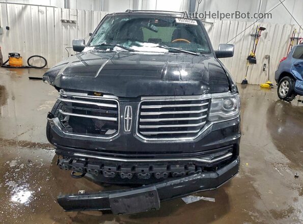 5LMJJ2JT4GEL00328 2016 LINCOLN NAVIGATOR Black Widok z przodu