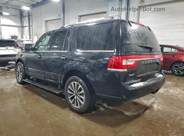 5LMJJ2JT4GEL00328 2016 LINCOLN NAVIGATOR Black Tył lewy