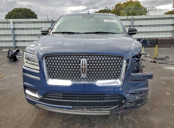 5LMJJ2KT7LEL09100 2020 LINCOLN NAVIGATOR Blue Вид спереду