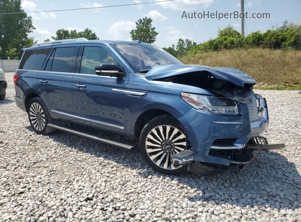 5LMJJ2LT7LEL06292 2020 LINCOLN NAVIGATOR Blue Przód prawy