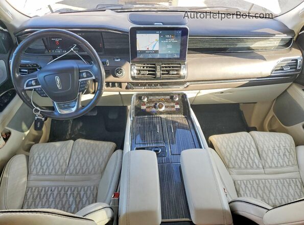 5LMJJ2TT7LEL17552 2020 LINCOLN NAVIGATOR White Dashboard view
