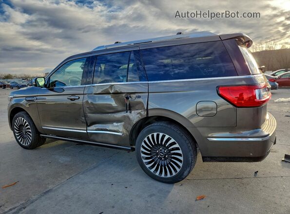 5LMJJ2TT8LEL04096 2020 LINCOLN NAVIGATOR Brown Задня ліва чверть