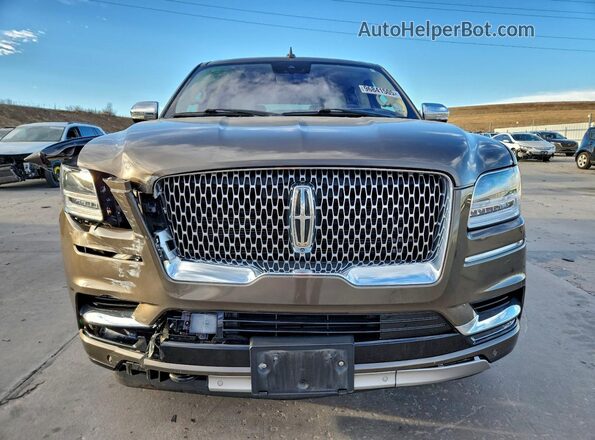 5LMJJ2TT8LEL04096 2020 LINCOLN NAVIGATOR Brown Вид спереду