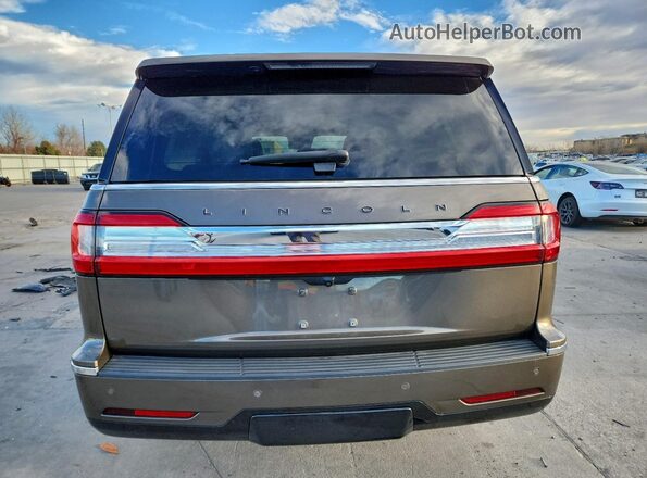 5LMJJ2TT8LEL04096 2020 LINCOLN NAVIGATOR Brown Вид ззаду