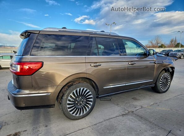 5LMJJ2TT8LEL04096 2020 LINCOLN NAVIGATOR Brown Задня права чверть
