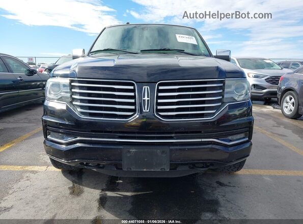 5LMJJ3HT0GEL05862 2016 LINCOLN NAVIGATOR L Black Вид задньої частини салону