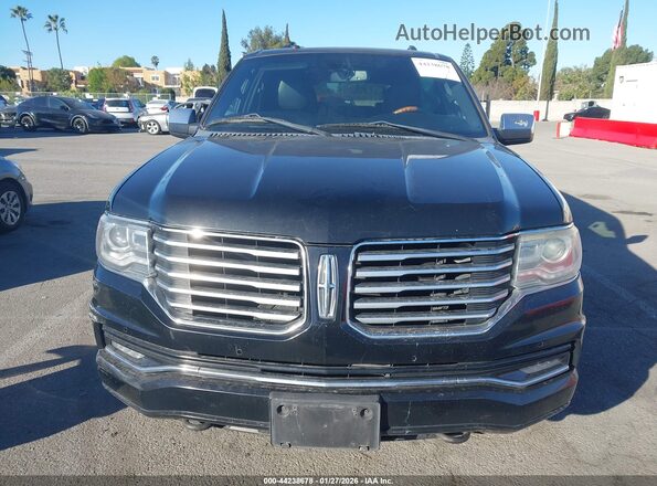 5LMJJ3HT1HEL12966 2017 LINCOLN NAVIGATOR L Black Սարքավորումների վահանակի տեսք