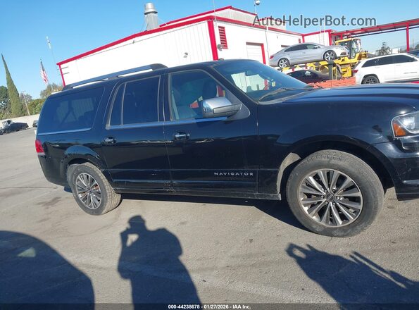 5LMJJ3HT1HEL12966 2017 LINCOLN NAVIGATOR L Black Սալոնի հետևի տեսք