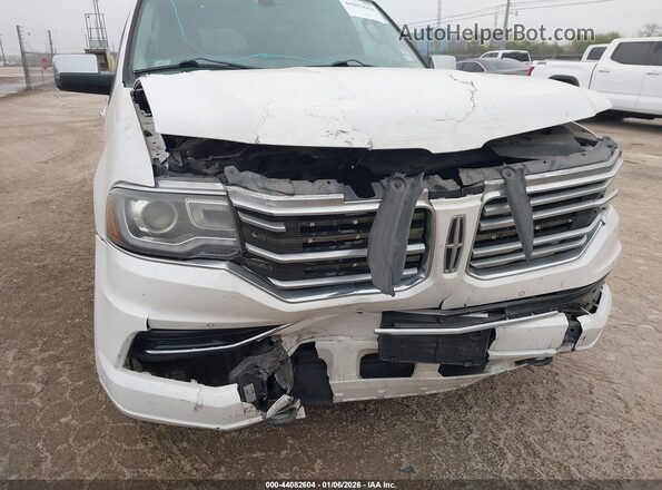 5LMJJ3HT5HEL12954 2017 LINCOLN NAVIGATOR L White Вид спереду