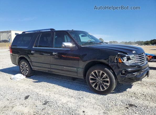 5LMJJ3HT7GEL08340 2016 LINCOLN NAVIGATOR Black Առջևի աջ