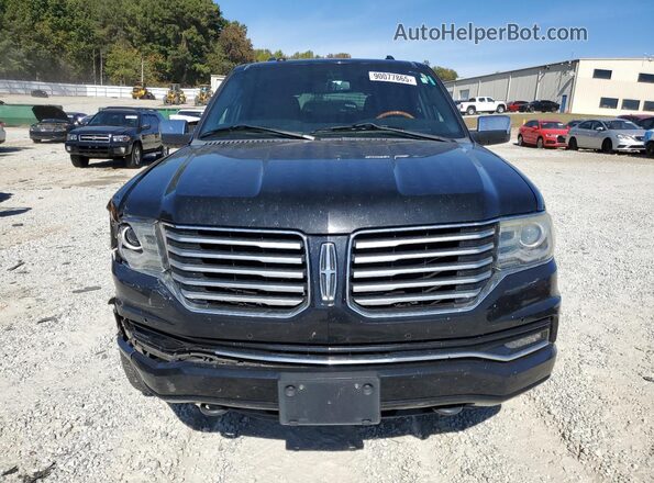 5LMJJ3HT7GEL08340 2016 LINCOLN NAVIGATOR Black Դիմացի տեսք