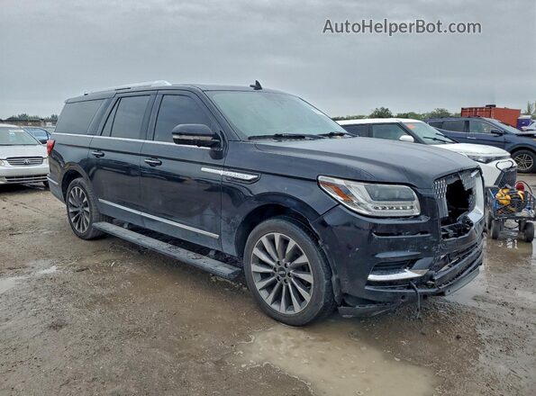 5LMJJ3KT5LEL00689 2020 LINCOLN NAVIGATOR Black Front right