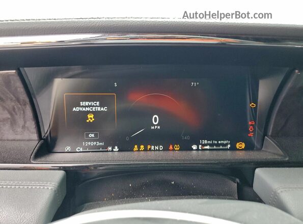 5LMJJ3KT5LEL00689 2020 LINCOLN NAVIGATOR Black Instrument cluster view