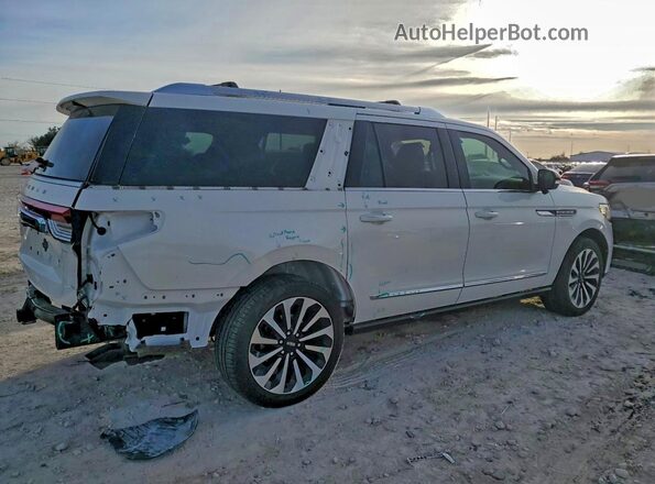 5LMJJ3LG2REL10400 2024 LINCOLN NAVIGATOR White უკანა მარჯვენა
