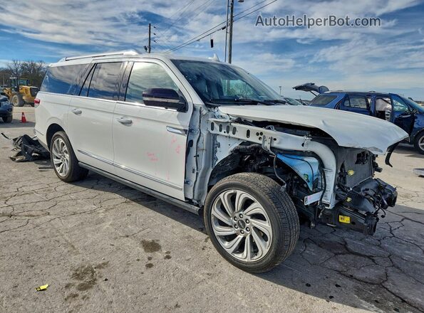 5LMJJ3LG9REL13682 2024 LINCOLN NAVIGATOR Белый Передняя правая четверть
