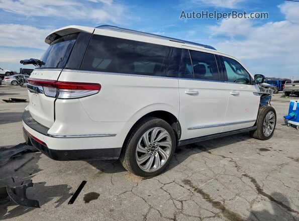 5LMJJ3LG9REL13682 2024 LINCOLN NAVIGATOR Белый Задняя правая четверть