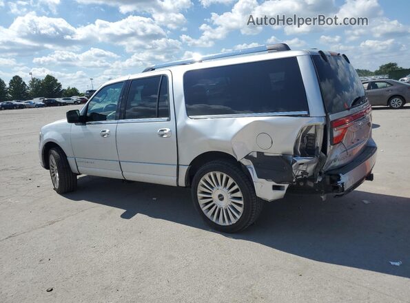 5LMJJ3LT2GEL04784 2016 LINCOLN NAVIGATOR Silver Задня ліва чверть