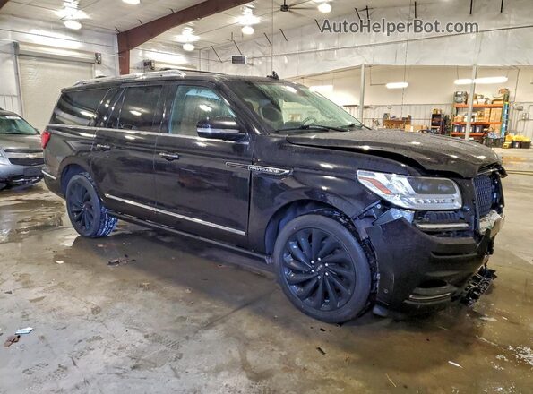 5LMJJ3LT2MEL07955 2021 LINCOLN NAVIGATOR Black წინა მარჯვენა