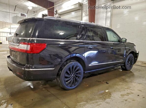 5LMJJ3LT2MEL07955 2021 LINCOLN NAVIGATOR Black უკანა მარჯვენა