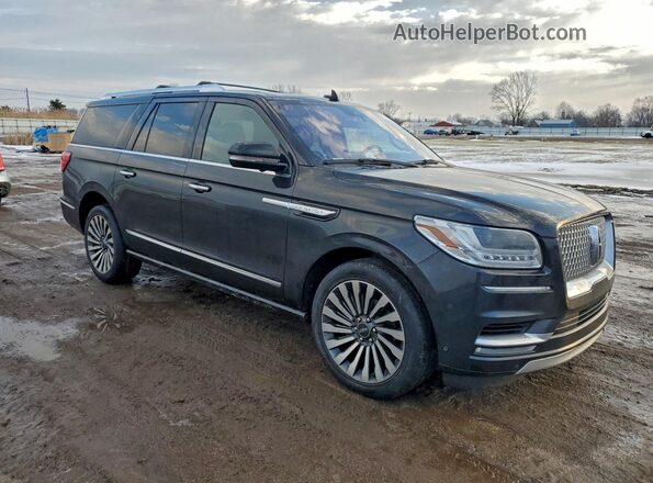 5LMJJ3LT4JEL03367 2018 LINCOLN NAVIGATOR Черный Передняя правая четверть