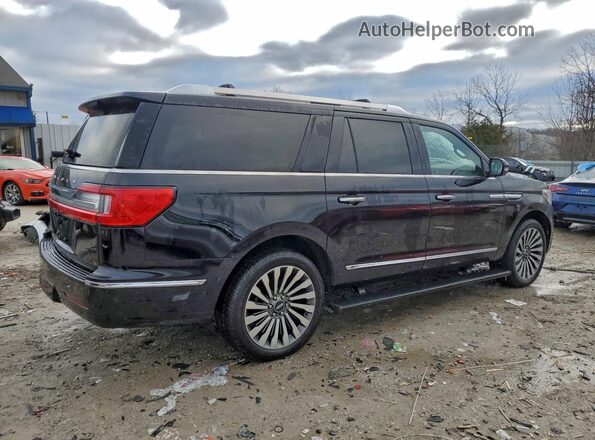 5LMJJ3LT6KEL06983 2019 LINCOLN NAVIGATOR Black Rear right