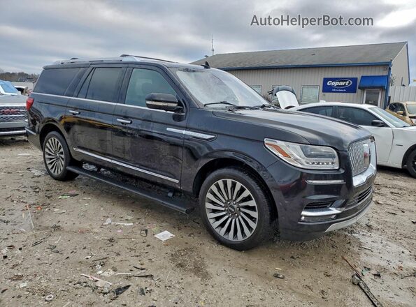 5LMJJ3LT6KEL06983 2019 LINCOLN NAVIGATOR Black Front right