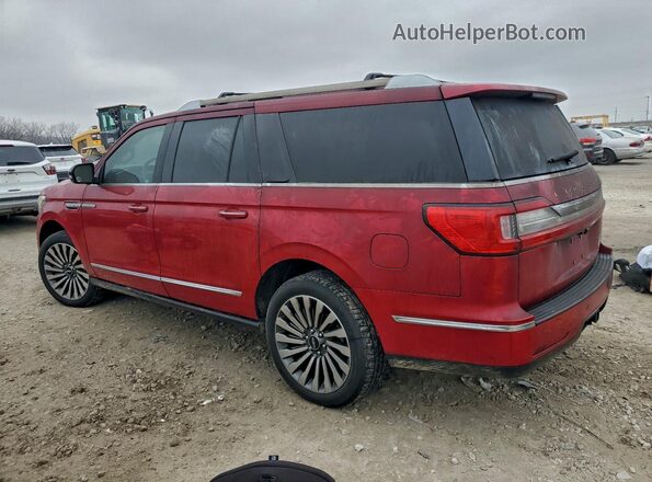 5LMJJ3LT7LEL02989 2020 LINCOLN NAVIGATOR Красный Задняя левая четверть