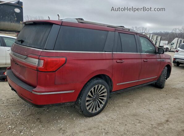 5LMJJ3LT7LEL02989 2020 LINCOLN NAVIGATOR Красный Задняя правая четверть